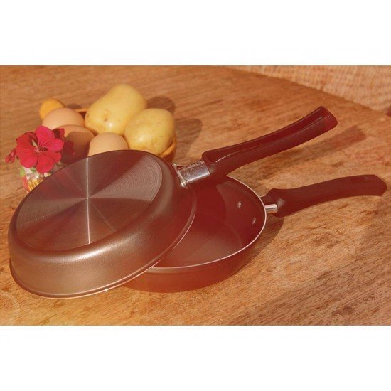 OMELETEIRA 20CM NAPOLI GRAFITE ALUMINIO COM REVESTIMENTO ANTIADERENTE TRAMONTINA