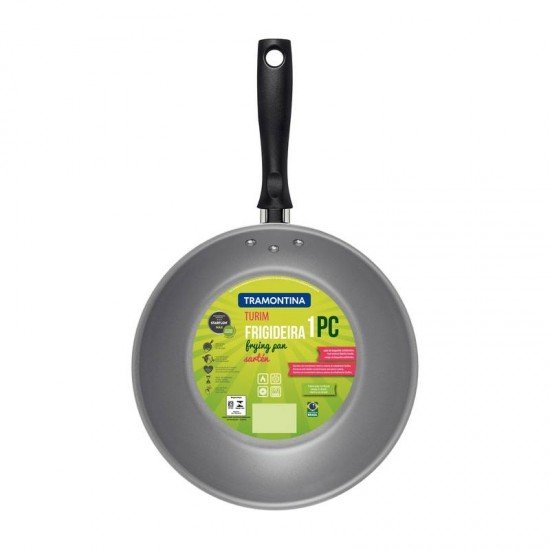 FRIGIDEIRA TRAMONTINA TURIM EM ALUMÍNIO COM REVESTIMENTO INTERNO E EXTERNO EM ANTIADERENTE STARFLON MAX CHUMBO 28 CM 2 L