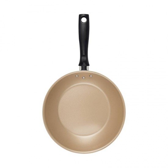 FRIGIDEIRA TRAMONTINA TURIM EM ALUMÍNIO COM REVESTIMENTO INTERNO E EXTERNO EM ANTIADERENTE STARFLON MAX VERMELHA 26 CM 1,8 L