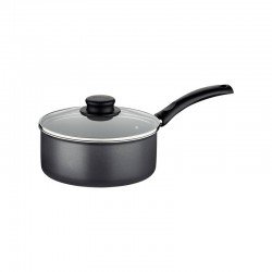 PANELA TRAMONTINA TURIM EM ALUMÍNIO COM REVESTIMENTO INTERNO E EXTERNO EM ANTIADERENTE STARFLON MAX CHUMBO 16 CM 1,4 L