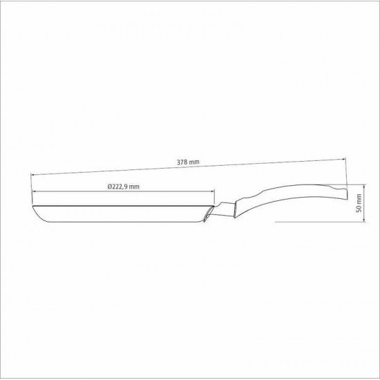 PANQUEQUEIRA TRAMONTINA TURIM EM ALUMÍNIO COM REVESTIMENTO INTERNO E EXTERNO EM ANTIADERENTE STARFLON MAX VERMELHA 22 CM 0,6 L