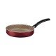 FRIGIDEIRA RETA TRAMONTINA TURIM EM ALUMÍNIO COM REVESTIMENTO INTERNO E EXTERNO EM ANTIADERENTE STARFLON MAX VERMELHO 22 CM 1,7 L