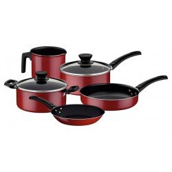 DISPLAY 20 PEÇAS DE PANELA/FRIGIDEIRA ALUMÍNIO COM REVESTIMENTO INTERNO ANTIADERENTE STARFLON MAX TRAMONTINA