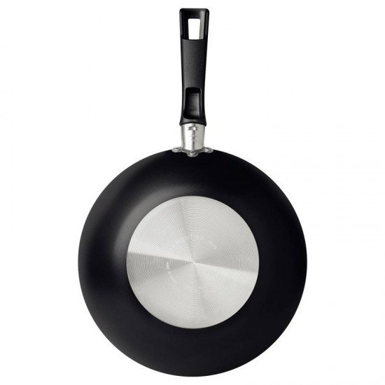 FRIGIDEIRA FUNDA TRAMONTINA LORETO EM ALUMÍNIO COM REVESTIMENTO INTERNO E EXTERNO EM ANTIADERENTE STARFLON MAX GRAFITE 28 CM 3,3 L