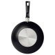 FRIGIDEIRA FUNDA TRAMONTINA LORETO EM ALUMÍNIO COM REVESTIMENTO INTERNO E EXTERNO EM ANTIADERENTE STARFLON MAX GRAFITE 28 CM 3,3 L