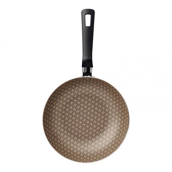 FRIGIDEIRA FUNDA TRAMONTINA EM ALUMÍNIO COM REVESTIMENTO INTERNO E EXTERNO EM ANTIADERENTE STARFLON MAX VERMELHO 24 CM 2,2 L
