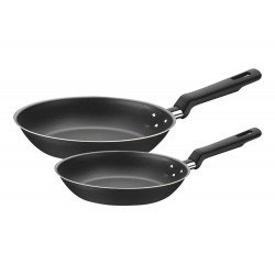 JOGO DE FRIGIDEIRAS 2 PC LORETO GRAFITE SORTIDOS DE ALU C REVES ESTIMENTO ANTIADERENTE TRAMONTINA