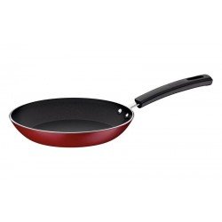 FRIGIDEIRA TRAMONTINA SICÍLIA EM ALUMÍNIO COM REVESTIMENTO INTERNO E EXTERNO EM ANTIADERENTE STARFLON EXCELLENT VERMELHO 24 CM 1,2 L
