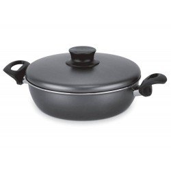 FRITADEIRA MULTIUSO 24CM PARIS GRAFITE ALUMINIO COM REVESTIMENTO ANTIADERENTE TRAMONTINA