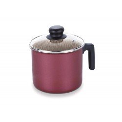 FERVEDOR COM TAMPA 14CM 1 8L PARIS VERMELHO ALUMINIO COM REVESTIMENTO ANTIADERENTE TRAMONTINA