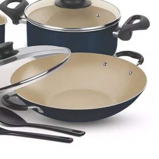 CONJUNTO DE PANELAS PARIS 7 PECAS ANTIADERENTE 20599149 TRAMONTINA