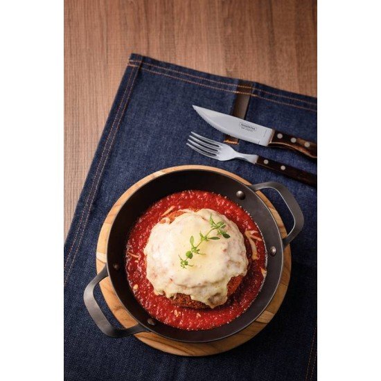 FRIGIDEIRA PERGAMINHO TRAMONTINA PROFISSIONAL EM FERRO 22 CM 1 L