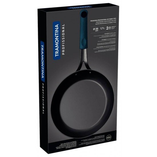 FRIGIDEIRA TRAMONTINA PROFISSIONAL EM FERRO  26 CM 1,7 L