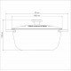 CAÇAROLA TRAMONTINA TRENTO EM FERRO ESMALTADO COM REVESTIMENTO INTERNO EM ANTIADERENTE STARFLON EXCELLENT 28 CM 6 L