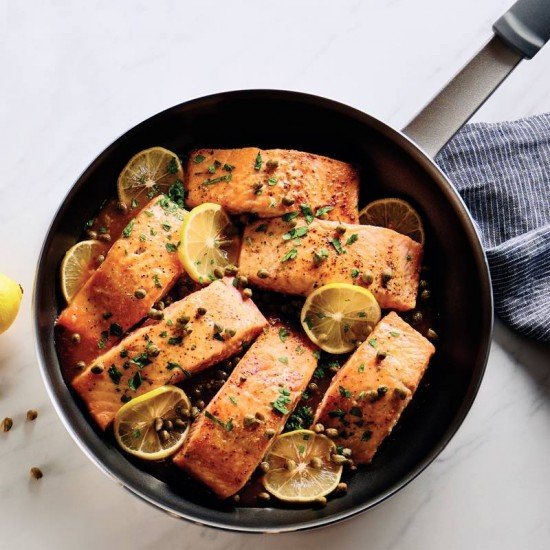 FRIGIDEIRA TRAMONTINA PROFISSIONAL EM ALUMÍNIO COM REVESTIMENTO INTERNO EM ANTIADERENTE STARFLON PREMIUM E EXTERNO LIXADO 30 CM 3,1 L