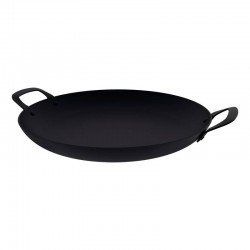 DISCO TRAMONTINA CHURRASCO BLACK EM AÇO CARBONO NITROCARBONETADO 40 CM