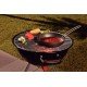 WOK CHURRASCO TRAMONTINA EM ALUMÍNIO ANODIZADO COM CABO DE AÇO INOX 24 CM 2,2 L