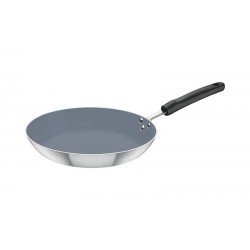 FRIGIDEIRA PROFISS ALUMINIO ACAB EXT LIXADO REVES INTER CERAMICO CABO BAQUELITE 30CM 2,3L TRAMONTINA