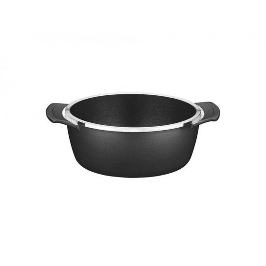 CACAROLA COCOTTE SEM TAMPA 10CM 0 29L LYON GRAFITE ALUMINIO REVESTIMENTO ANTIADERENTE TRAMONTINA