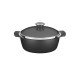 CACAROLA COCOTTE 14CM 0 8L LYON GRAFITE ALUMINIO COM REVESTIMENTO ANTIADERENTE TRAMONTINA