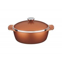 CACAROLA 24CM 3,9L LYON DOURADO ALUMINIO COM REVESTIMENTO ANTIADERENTE TRAMONTINA