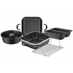 KIT LYON 360 6 PEÇAS GRAFITE SORTIDOS DE UTENSILIOS PARA USO DOMESTICO TRAMONTINA