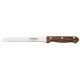 FACA PARA PAO 7 POLYWOOD VERMELHO LAMINA DE ACO INOX E CABO DE MADEIRA TRAMONTINA