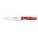 FACA CHEF 7 POLYWOOD VERMELHO LAMINA DE ACO INOX E CABO DE MADEIRA TRAMONTINA