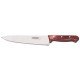 FACA PARA CARNE 10 POLYWOOD VERMELHO LAMINA DE ACO INOX E CABO DE MADEIRA TRAMONTINA
