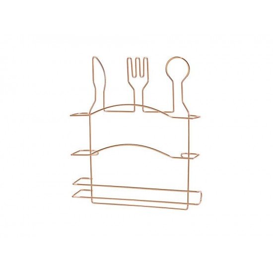 SUPORTE PARA TRÊS ROLOS QUERIDA ROSE GOLD ARTHI