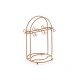 PORTA XÍCARAS  DE CAFÉ ROSE GOLD ARTHI