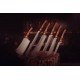 FACA PARA CARNE TRAMONTINA CHURRASCO BLACK COM LÂMINA DE AÇO INOX ESCURECIDO E CABO DE MADEIRA 10