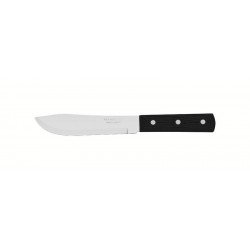 FACA PARA COZINHA 6 PLENUS PRETO - LAMINA DE ACO INOX E CABO DE POLIPROPILENO