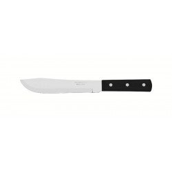 FACA PARA COZINHA 7 PLENUS PRETO - LAMINA DE ACO INOX E CABO DE POLIPROPILENO