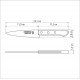 FACA PEIXEIRA E COZINHA TRAMONTINA COM LÂMINA EM AÇO CARBONO E CABO DE MADEIRA 5