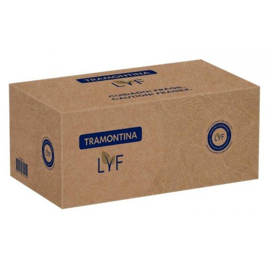 FACA DE MESA TRAMONTINA LYF COM LÂMINA EM AÇO INOX E CABO DE POLIPROPILENO PCR VERDE NATUREZA 4