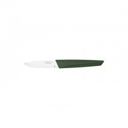 FACA DE LEGUMES E FRUTAS TRAMONTINA LYF COM LÂMINA EM AÇO INOX E CABO DE POLIPROPILENO PCR VERDE NATUREZA 3