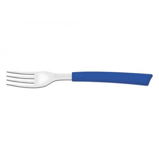 GARFO DE MESA BRISA AZUL LAMINA DE ACO INOX E CABO DE POLIPROPILENO TRAMONTINA