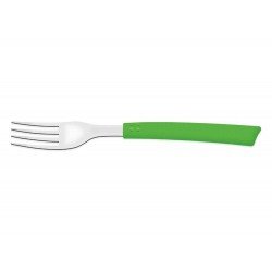GARFO DE MESA BRISA VERDE LAMINA DE ACO INOX E CABO DE POLIPROPILENO TRAMONTINA
