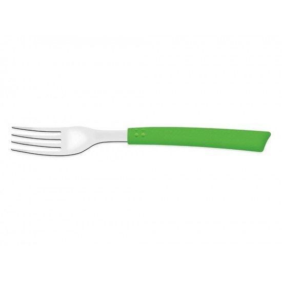 GARFO DE MESA BRISA VERDE LAMINA DE ACO INOX E CABO DE POLIPROPILENO TRAMONTINA