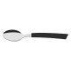 COLHER DE MESA BRISA PRETO LAMINA DE ACO INOX E CABO DE POLIPROPILENO TRAMONTINA