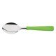 KIT 600 COLHER PARA CHA NEW KOLOR VERDE LAMINA DE ACO INOX E CABO DE POLIPROPILENO TRAMONTINA
