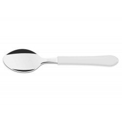 COLHER DE MESA LEME BRANCO LAMINA DE ACO INOX E CABO DE POLIPROPILENO TRAMONTINA