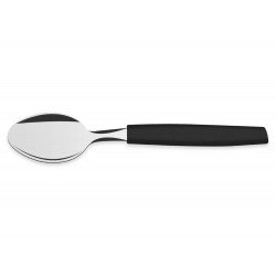 COLHER DE MESA MUNIQUE PRETO LAMINA DE ACO INOX E CABO DE POLIPROPILENO TRAMONTINA