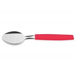 COLHER DE MESA MUNIQUE VERMELHO LAMINA DE ACO INOX E CABO DE POLIPROPILENO TRAMONTINA
