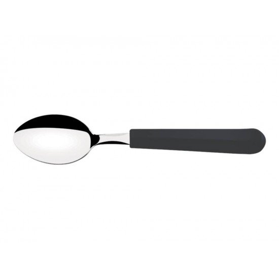 COLHER DE MESA TULUM ONIX LAMINA DE ACO INOX E CABO DE POLIPROPILENO TRAMONTINA
