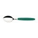 COLHER DE MESA TRAMONTINA IPANEMA COM LÂMINA DE AÇO INOX E CABO DE POLIPROPILENO VERDE ESMERALDA