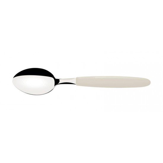 COLHER DE MESA TRAMONTINA IPANEMA COM LÂMINA DE AÇO INOX E CABO DE POLIPROPILENO CINZA