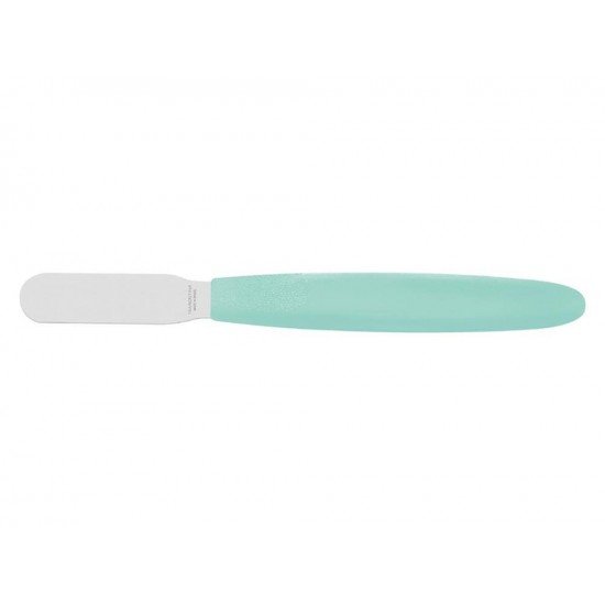 CONJUNTO ESPATULAS MANTEIGA 6 PC IPANEMA VERDE LAMINAS DE ACO INOX E CABOS DE POLIPRO TRAMONTINA