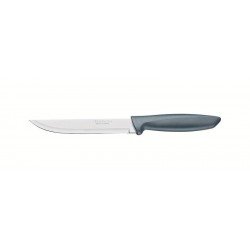 FACA PARA COZINHA 6 PLENUS CINZA - LAMINA DE ACO INOX E CABO DE POLIPROPILENO